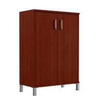 Шкаф средний с глухими дверьми B 420.6 Бургунди 900х450х1286 
