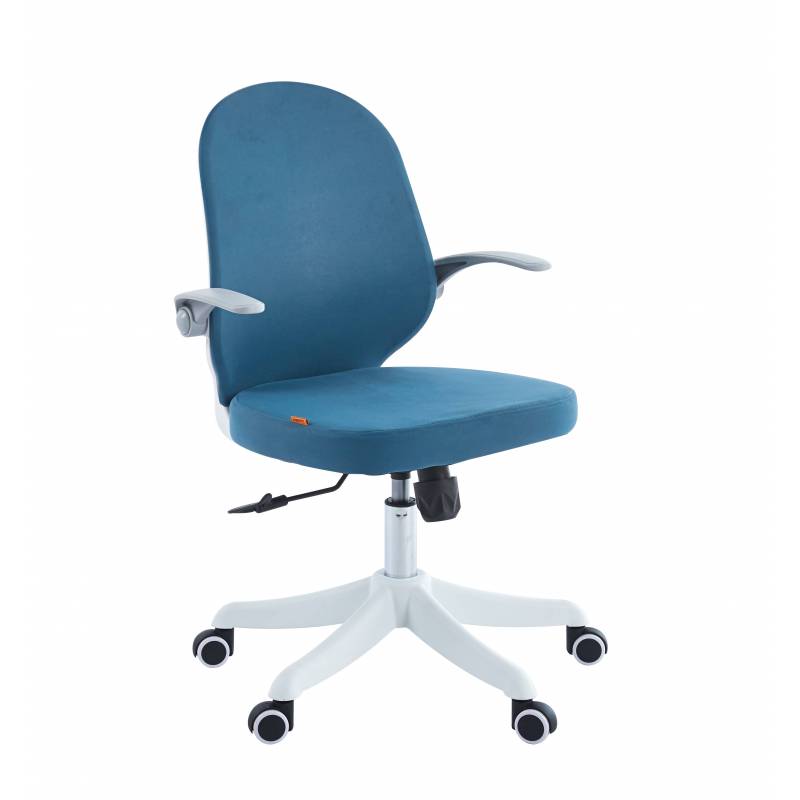 Кресло детское компьютерное CHAIRMAN CH107 голубой главное фото