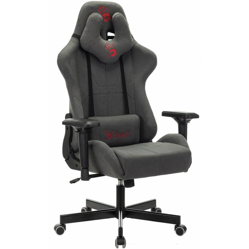 Кресло игровое A4Tech Bloody GC-700 серый крестов. металл главное фото