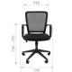 Офисное кресло Chairman 698 Россия TW оранжевый. Фото товара с разных ракурсов.